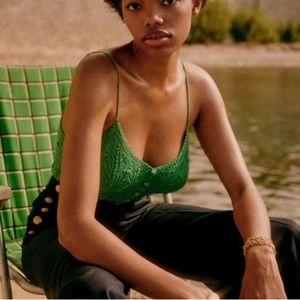 FRANCISCO TOP Sézane green